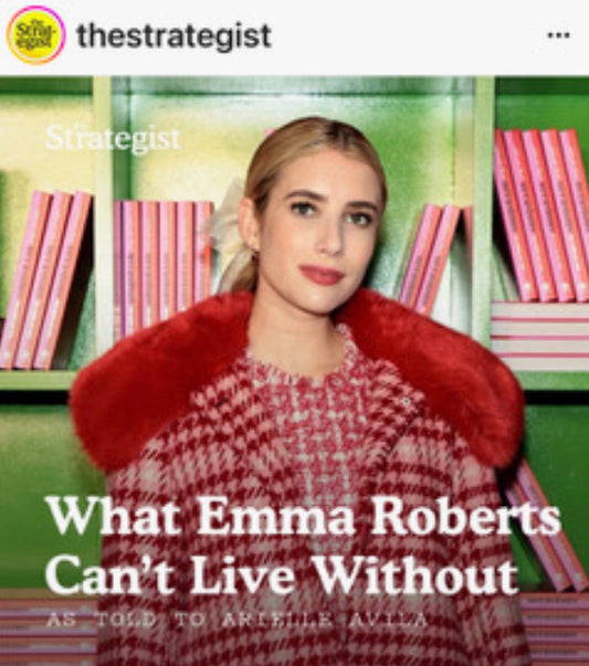 What Emma Roberts can't live without