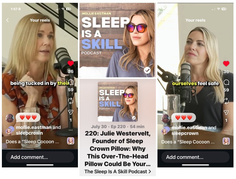 Julie Westervelt featured again on Mollie Eastman’s ’Sleep Is a Skill’ Podcast