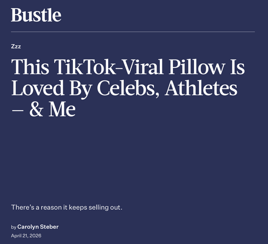 Our little pillow secret is out...
